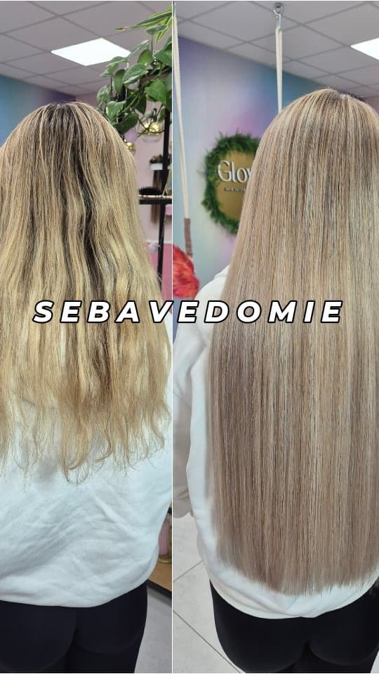 Case study Miška — 6-krokový proces predĺženia a farbenia