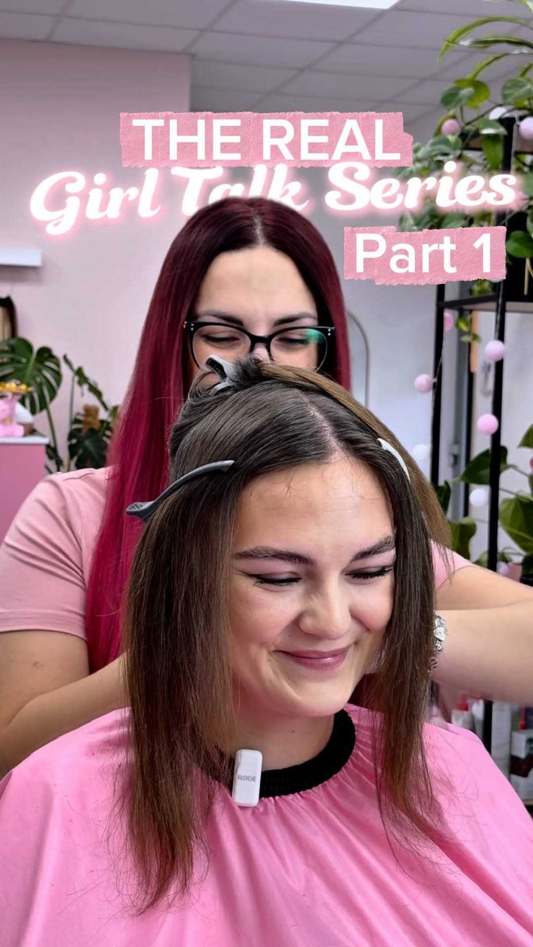 Klientka s prirodzeným predĺžením vlasov, rozhovor po premene